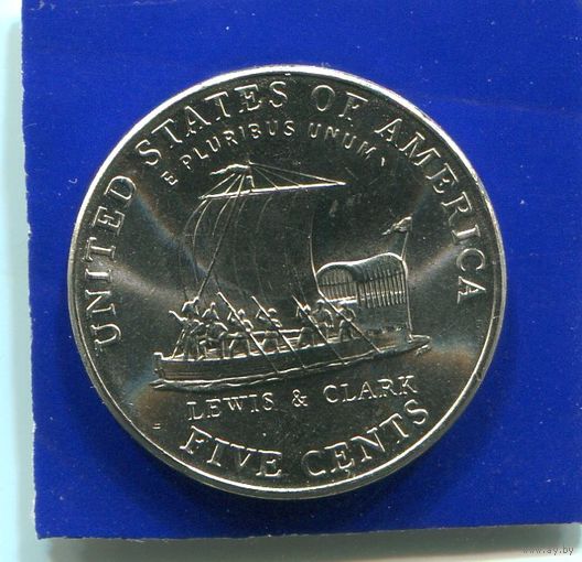 США 5 центов 2004 D , UNC