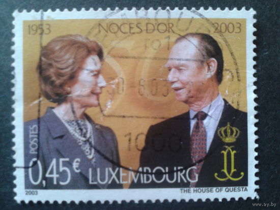 Люксембург 2003 герцог и герцогиня