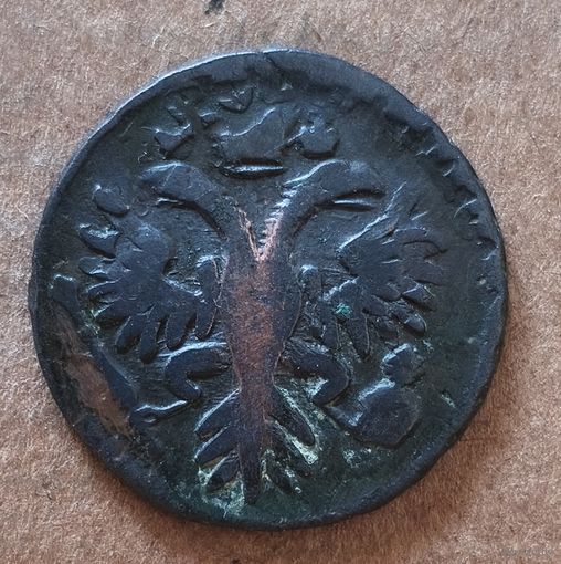 Российская империя 1 деньга (пол копейки), 1731 г., одна черта над датой, KM# 188