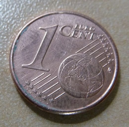 1 евроцент 2025 Франция