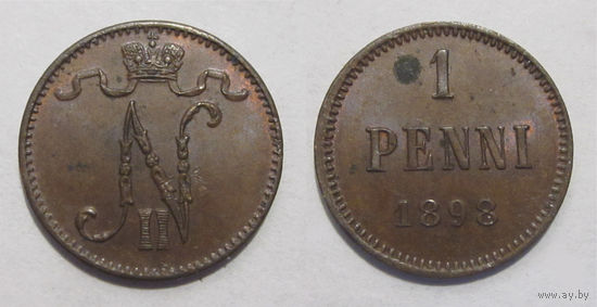 1 пенни 1898 XF