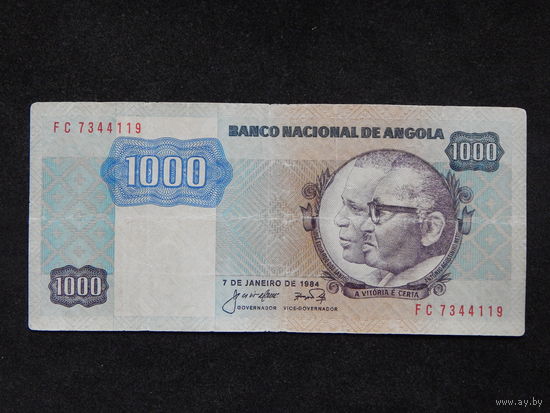 Ангола 1000 кванза 1984г.
