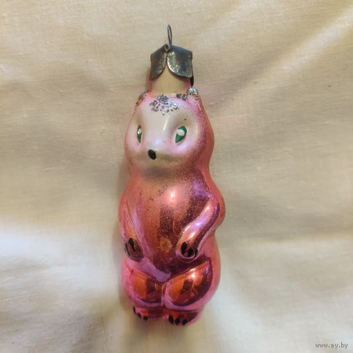 Ёлочные игрушки Лисичка 0064