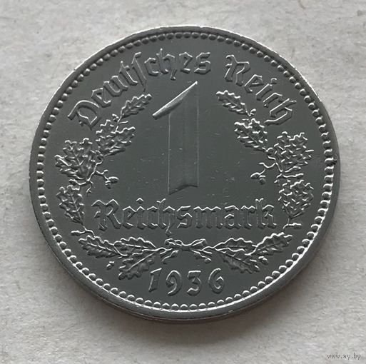 Германия Третий рейх 1 рейхсмарка 1936 (А - Берлин)