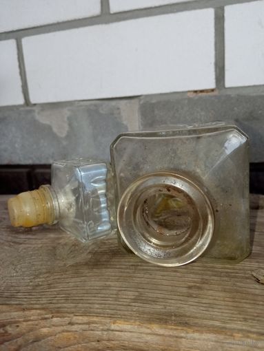 Бутылка шток толстостенная с рисунком