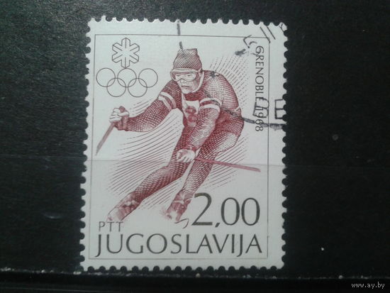 Югославия, 1968. Олимпийские игры в Гренобле, слалом