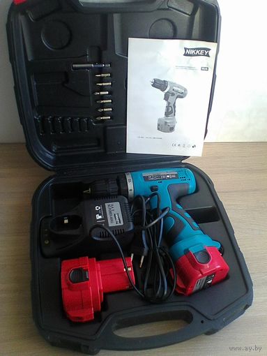 Дрель/Шуруповёрт - "NIKKEY" - В Кейсе.