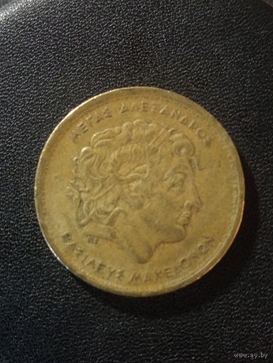 Греция 100 драхм 1992 г. Александр Македонский