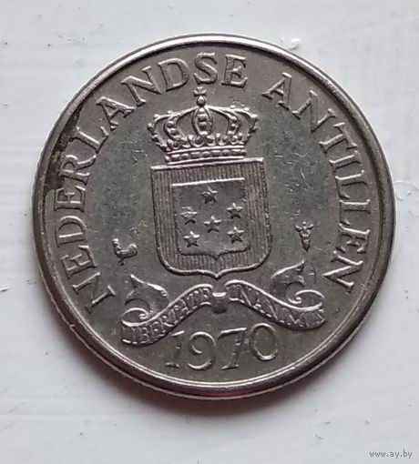 Нидерландские Антильские острова 25 центов, 1970 4-4-62