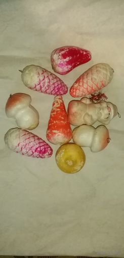 Игрушки ёлочные пенопласт