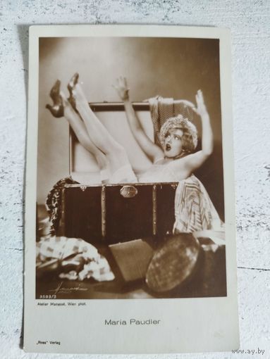 Maria Paudler. Изд. ROSS. 1930-е.
