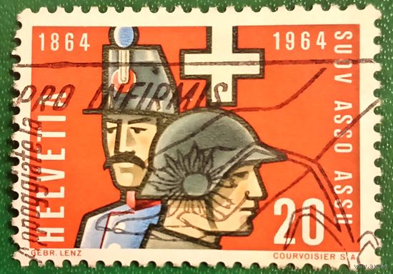 Швейцария 1964. 100 летие Швейцарской ассоциации унтер-офицеров