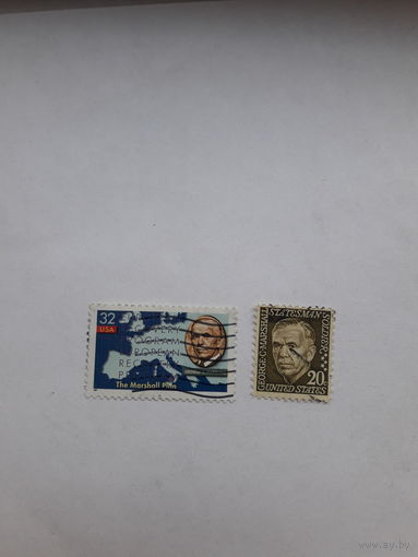 США лауреат Нобелевской премии Мира Д. Маршалл 1953