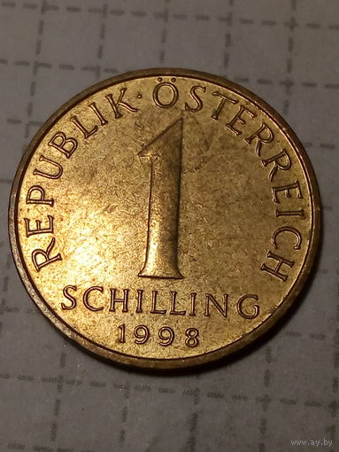 1 шиллинг  Австрия 1998 год