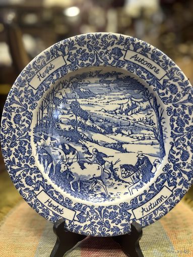 Тарелка старинная, Англия, много лотов с рубля