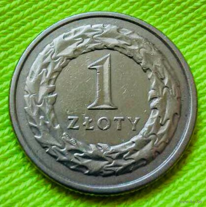 1 злотый 1992 года.