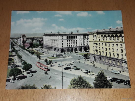 Открытка Болгария 1963 Чистая
