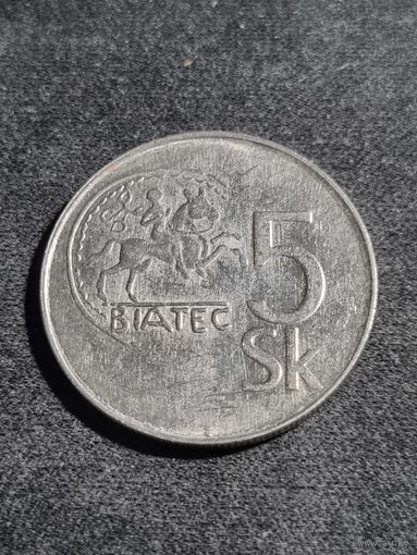 Словакия 5 крон 1995