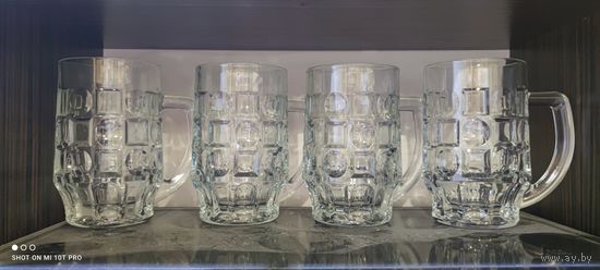 Бокалы СССР, 4 шт. Магазинное состояние!