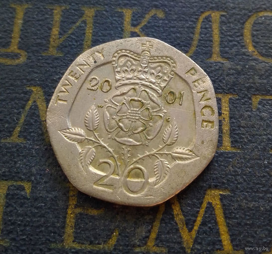 20 пенсов 2001 Великобритания #01