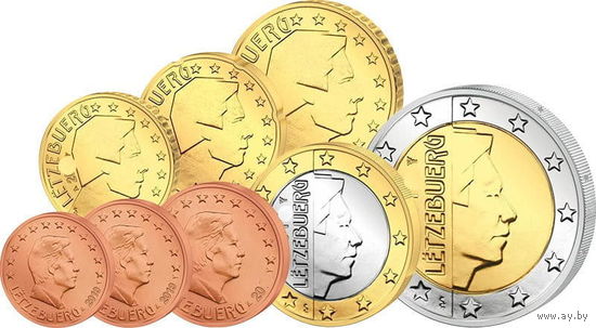 Люксембург годовой набор евро 2018 UNC