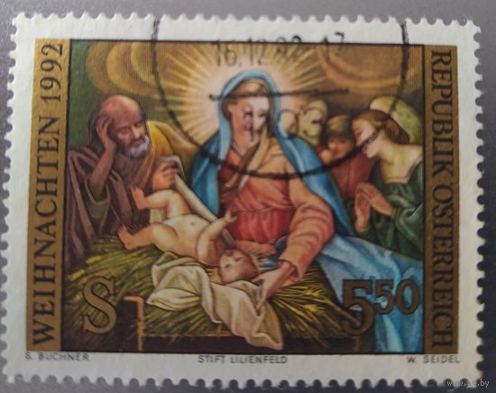 Австрия 1992  , живопись