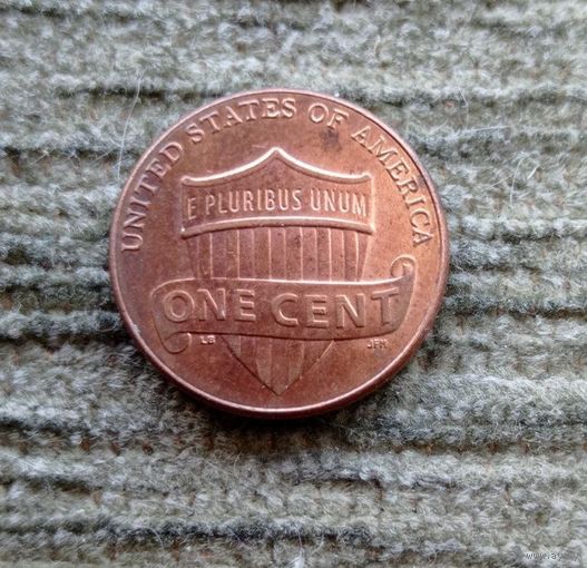 Werty71 США 1 цент 2019 D