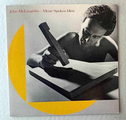 John McLaughlin - Music Spoken Here (JAPAN винил 1982 LP)