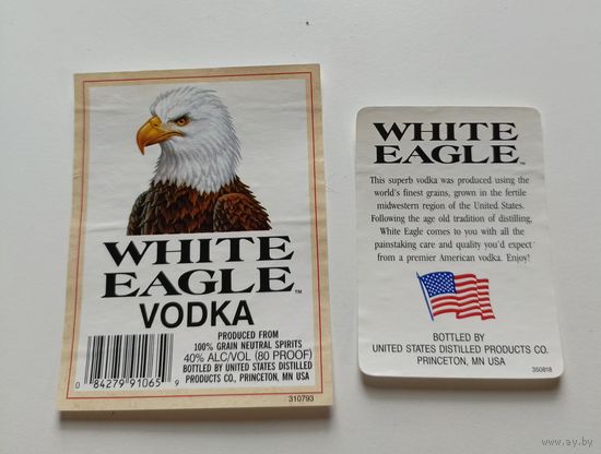 Водка "White eagle"