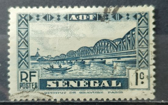 Сенегал 1935-1940г. Французские колонии