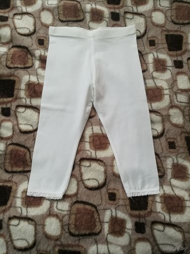 Легинсы Mothercare, длина 3/4, р.122. Новые.