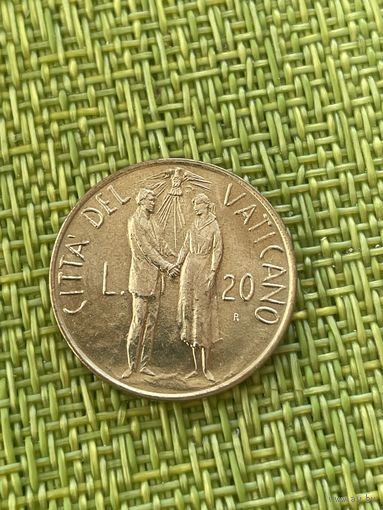 Ватикан 20 лир 1982 г
