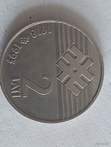 2 лата 1993 латвия