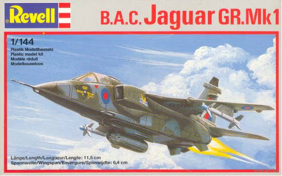 Сборная модель: SEPECAT Jaguar GR.Mk 1 ; Revell 1/144