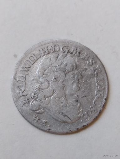 6 грошей 1682 г. Пруссия.