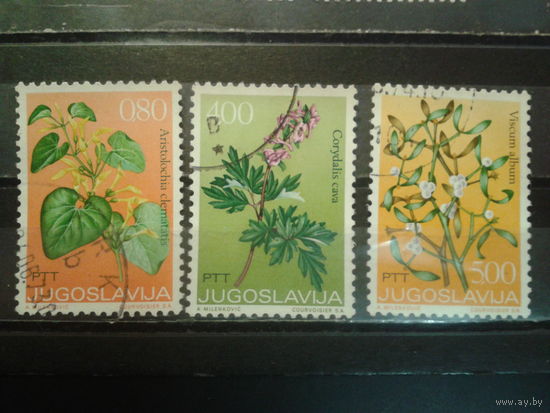 Югославия, 1973. Лекарственные растения