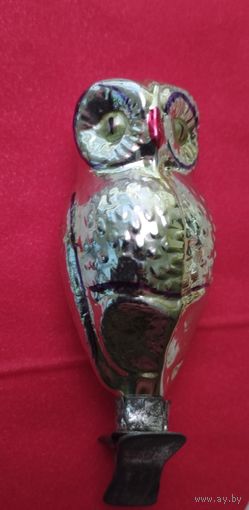 Ёлочная игрушка. Сова