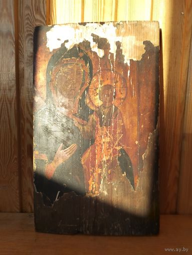 Иверская Богородица, 38см, 19век.