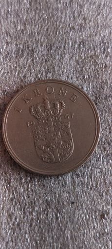 Дания 1 крон 1967