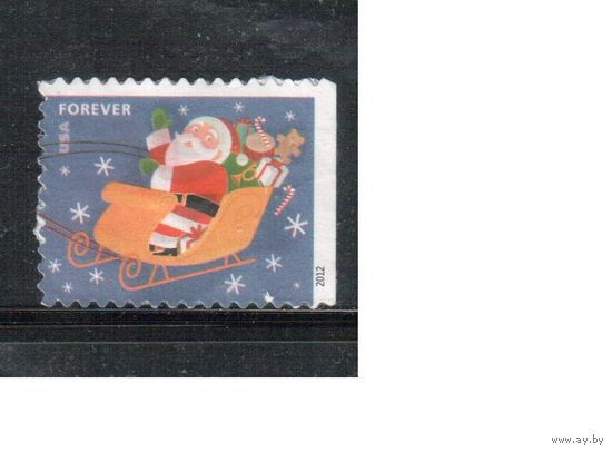 США-2012 (Мих.4900) , *   , Рождество и Новый год