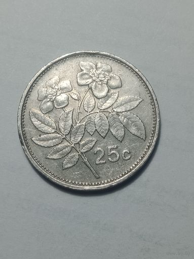 Мальта 25 центов 1993 года .