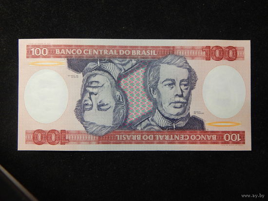 Бразилия 100 крузейро 1981г UNC