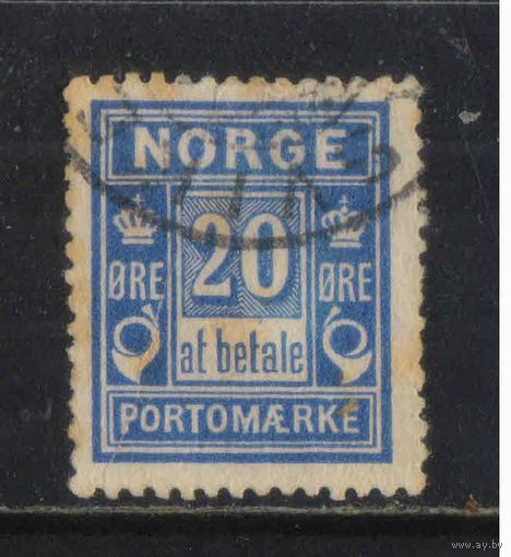 Норвегия Доплатные 1899 Номинал Стандарт #5IIA.