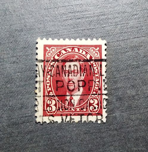 Марка Канада 1937 год Король
