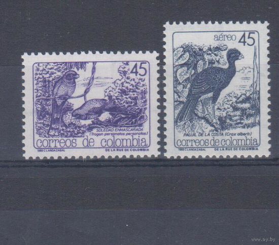 [777] Колумбия 1988. Фауна.Птицы. MNH