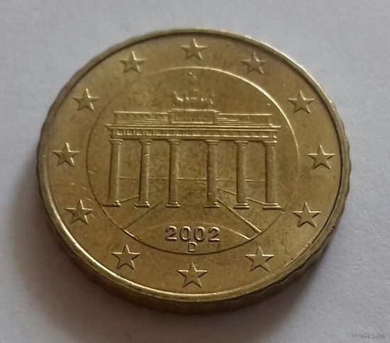 10 евроцентов, Германия 2002 D