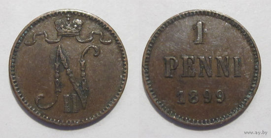 1 пенни 1899