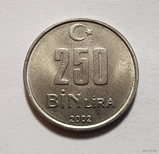 Турция 250.000 лир, 2002