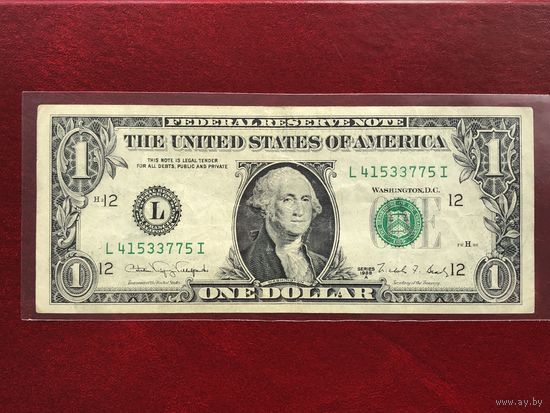 1 доллар США 1988А, (L) San Francisco