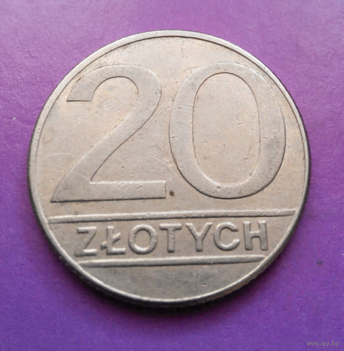 20 злотых 1989 Польша #04